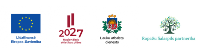 Ropažu baznīcas projekta logo