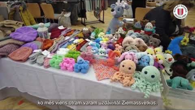 Tradicionālais Ziemassvētku dāvanu tirdziņš Ropažu Kultūras centrā