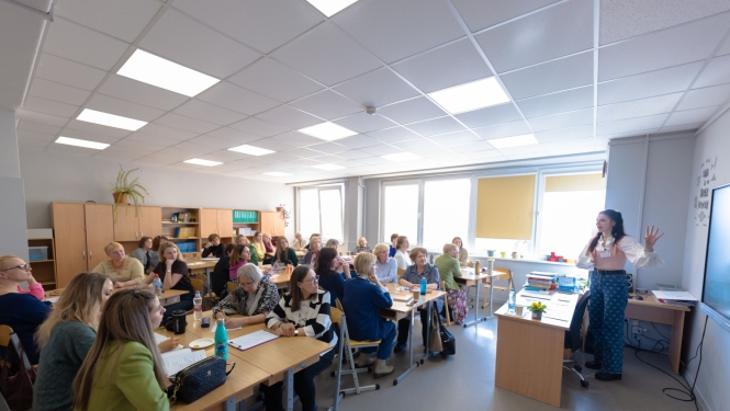 Ropažu novada pedagogu metodiskā diena, klase, klausītāji