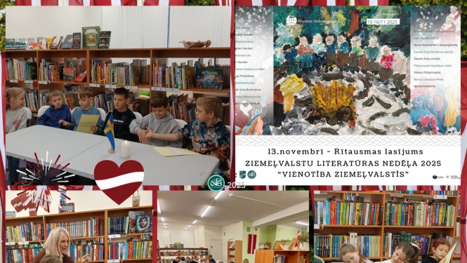 Ziemeļvalstu pasākums bibliotēkā