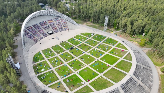 "Tauriņu balsis" salido Mežaparka Lielajā estrādē 