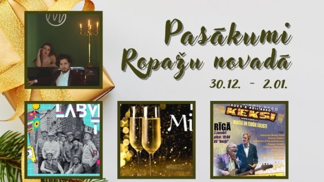Pasākumi 30.12.-02.01.