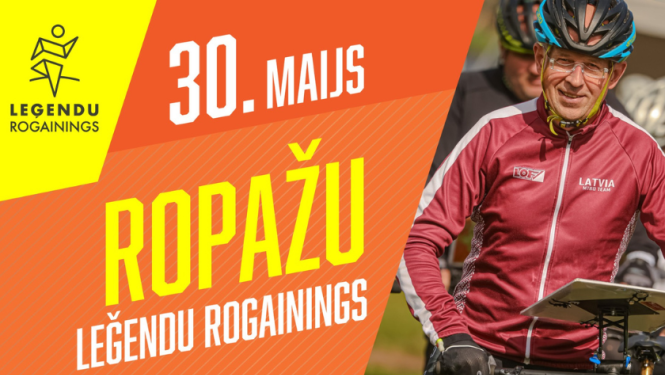 Ropažu Leģendu rogainings, afiša