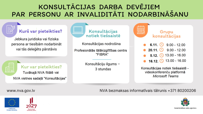 NVA konsultācijas