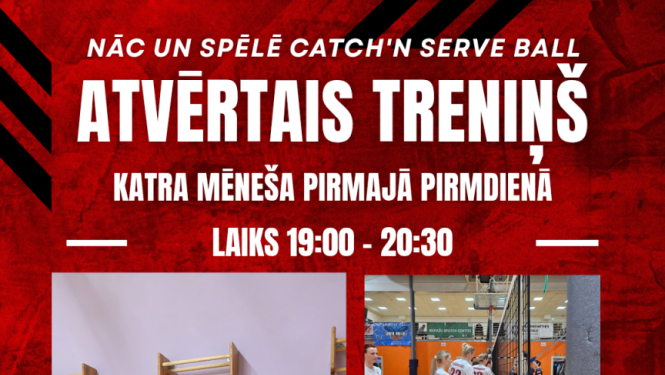 Ropažu Sporta centra neformālās izglītības "Ķer un servē bumbu" sporta komanda "Skabargas" aicina jaunas dalībnieces