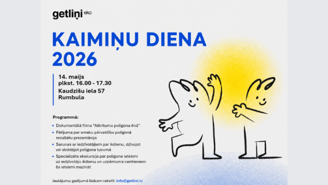 SIA "Getliņi EKO" Kaimiņu diena, afiša