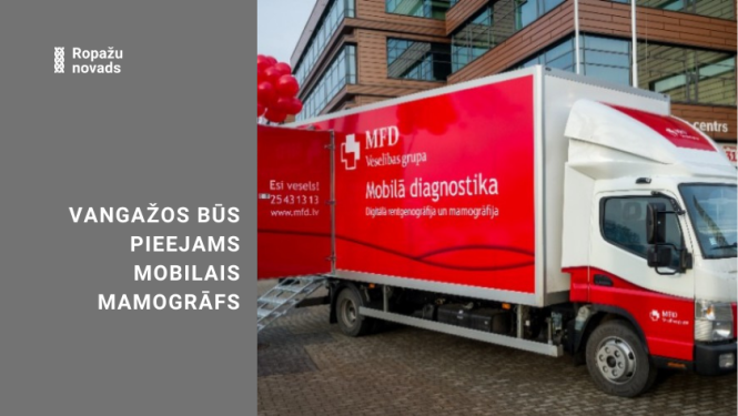 Vangažos būs pieejams mobilais mamogrāfs