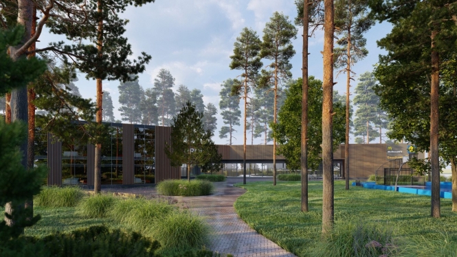 Vizualizācija projektam, ko īstenos p5, p4 rotācijas aplī