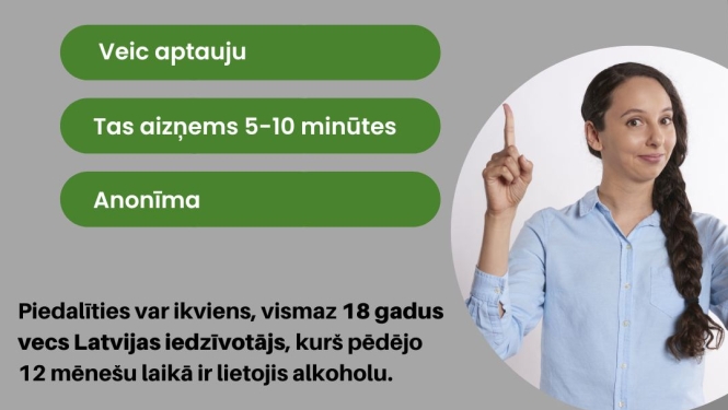 Piedalies pētījumā
