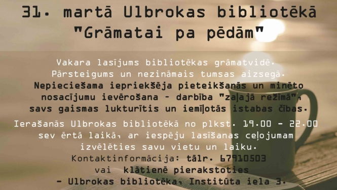 Grāmatai pa pēdām