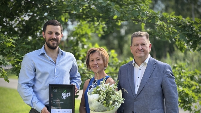 Grantu programma "Augšup" un 2026. gadā uzvarētājuzņēmums Ropažu novadā
