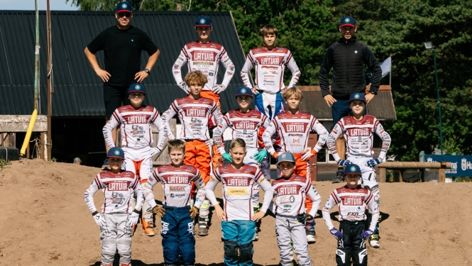 Ropažu novada jaunie sportisti pārstāvēs Latviju Pasaules junioru čempionātā motokrosā 