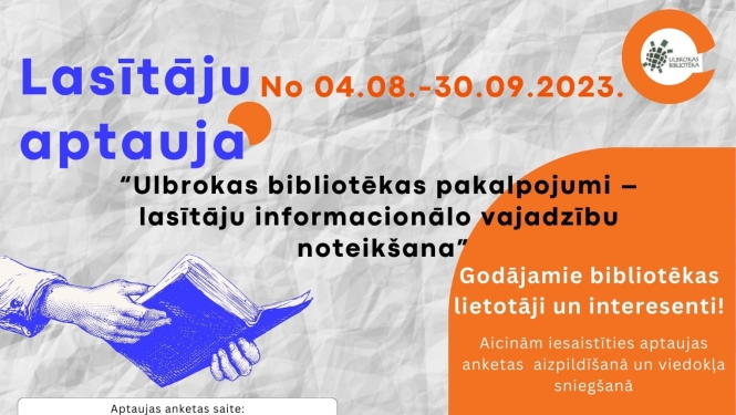 lasītāju aptauja