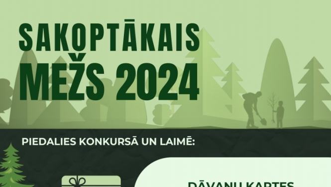 Sakoptākais mežs