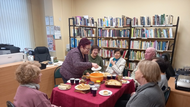 Pankūku vakars Sauriešu bibliotēkā