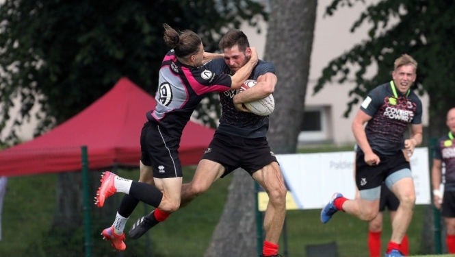 Latvijas Čempionāta regbijā-7 pirmais posms aizvadīts Upesciemā