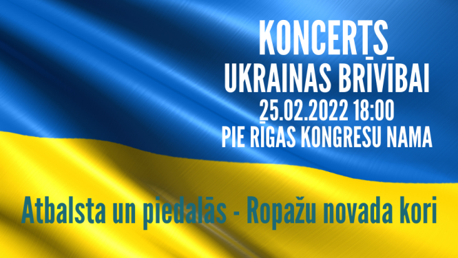 Koncerts Ukrainas brīvībai