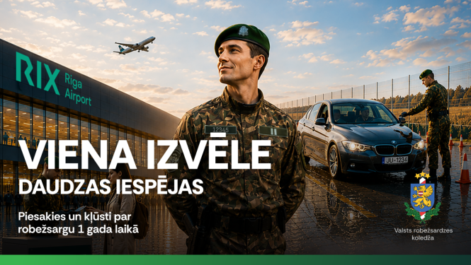 Uzņemšana VRK, afiša