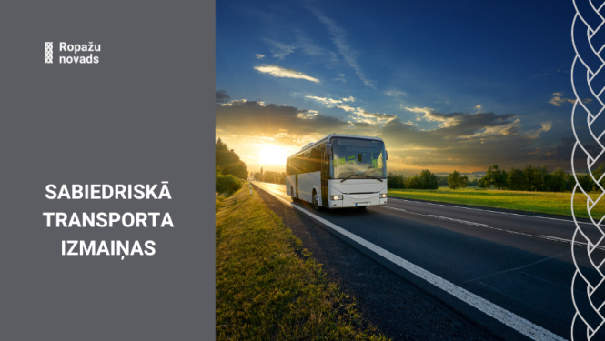 Satiksmes izmaiņas