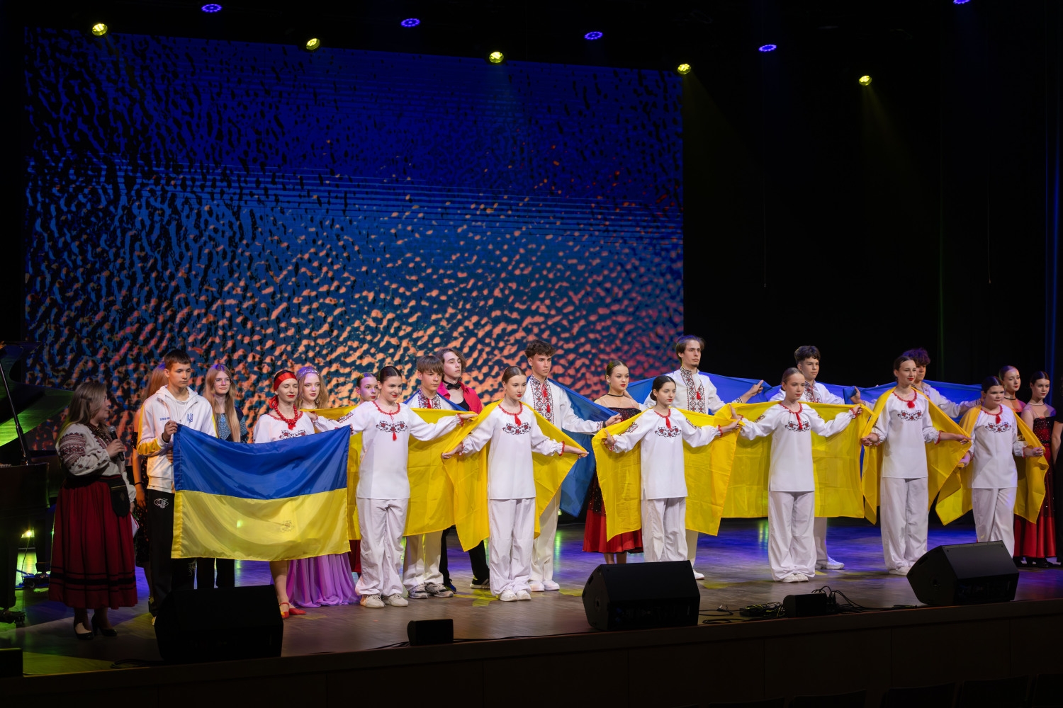 Koncerts un tikšanās mūzikā ar jauniešiem no Bojarkas pilsētas Ukrainā
