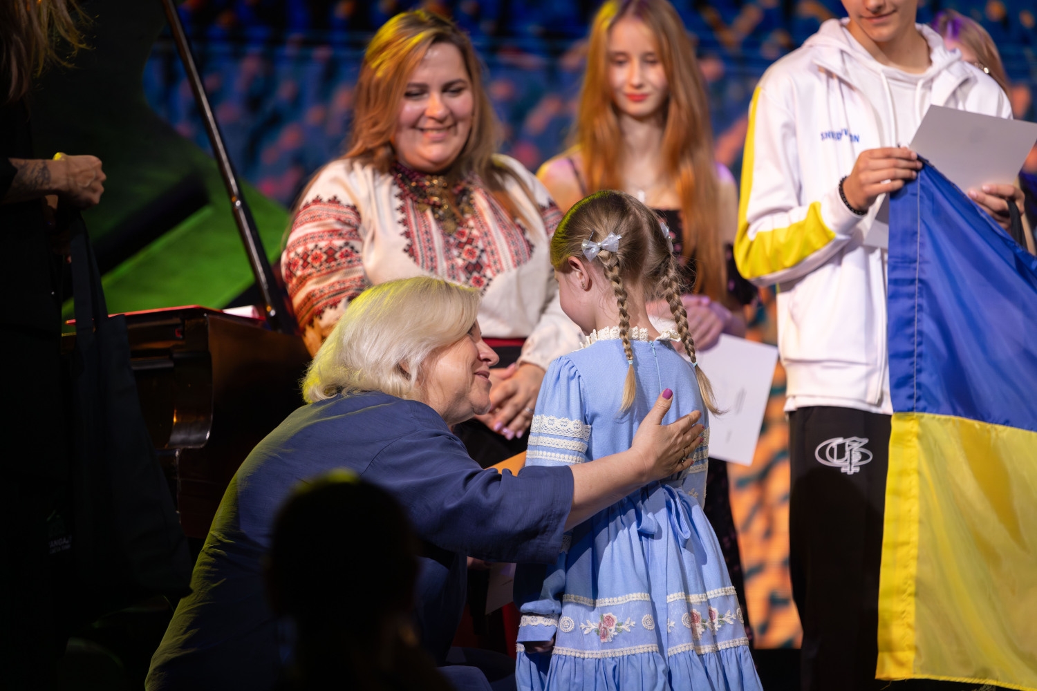 Koncerts un tikšanās mūzikā ar jauniešiem no Bojarkas pilsētas Ukrainā