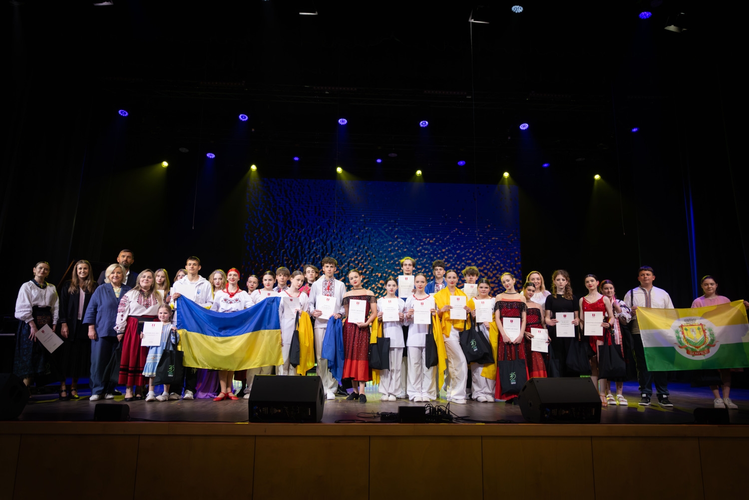 Koncerts un tikšanās mūzikā ar jauniešiem no Bojarkas pilsētas Ukrainā