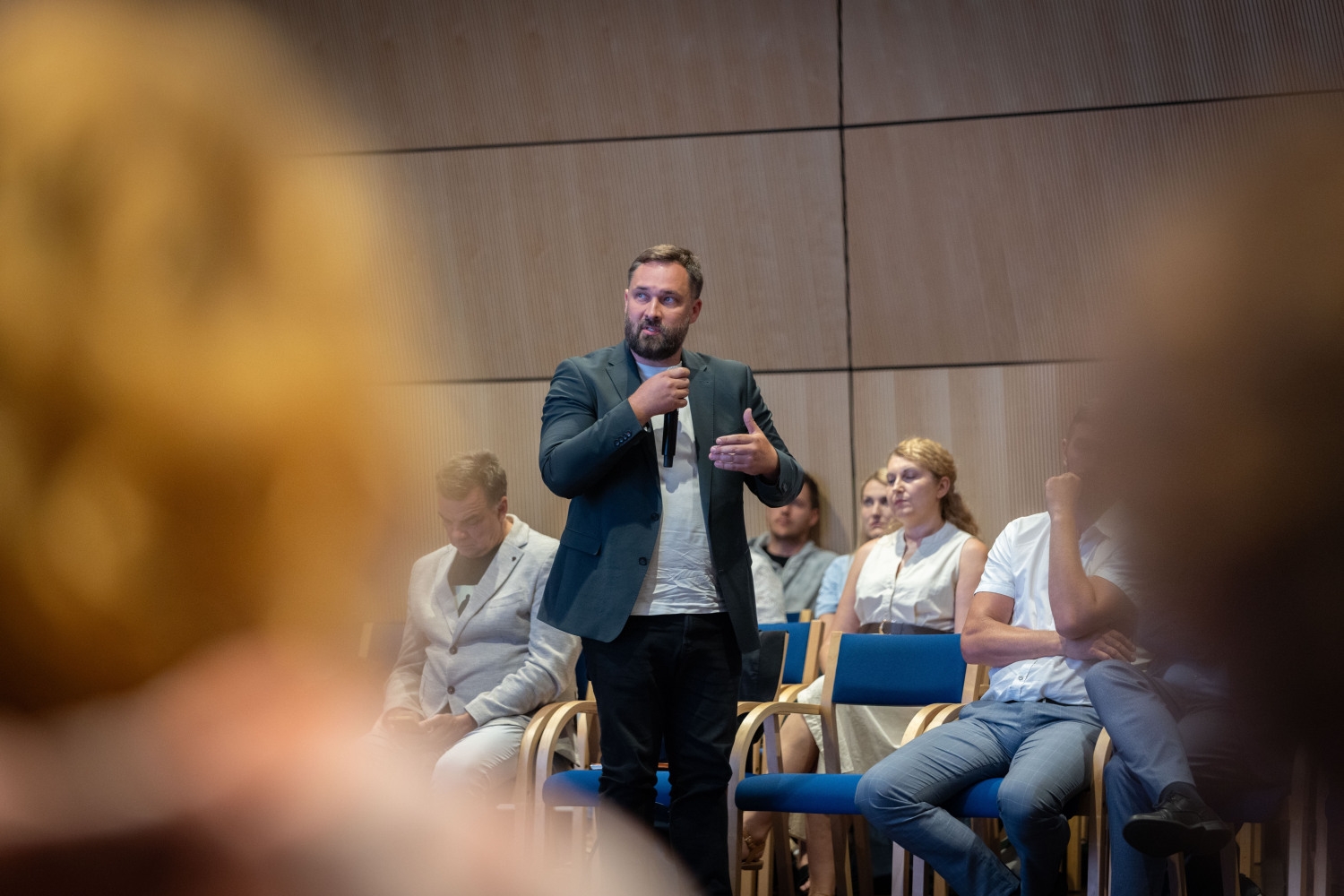 Ropažu novada teritorijas plānojuma 1. redakcijas publiskās apspriešanas un vides pārskata projekta sabiedriskās apspriešanas sanāksme Ulbrokā