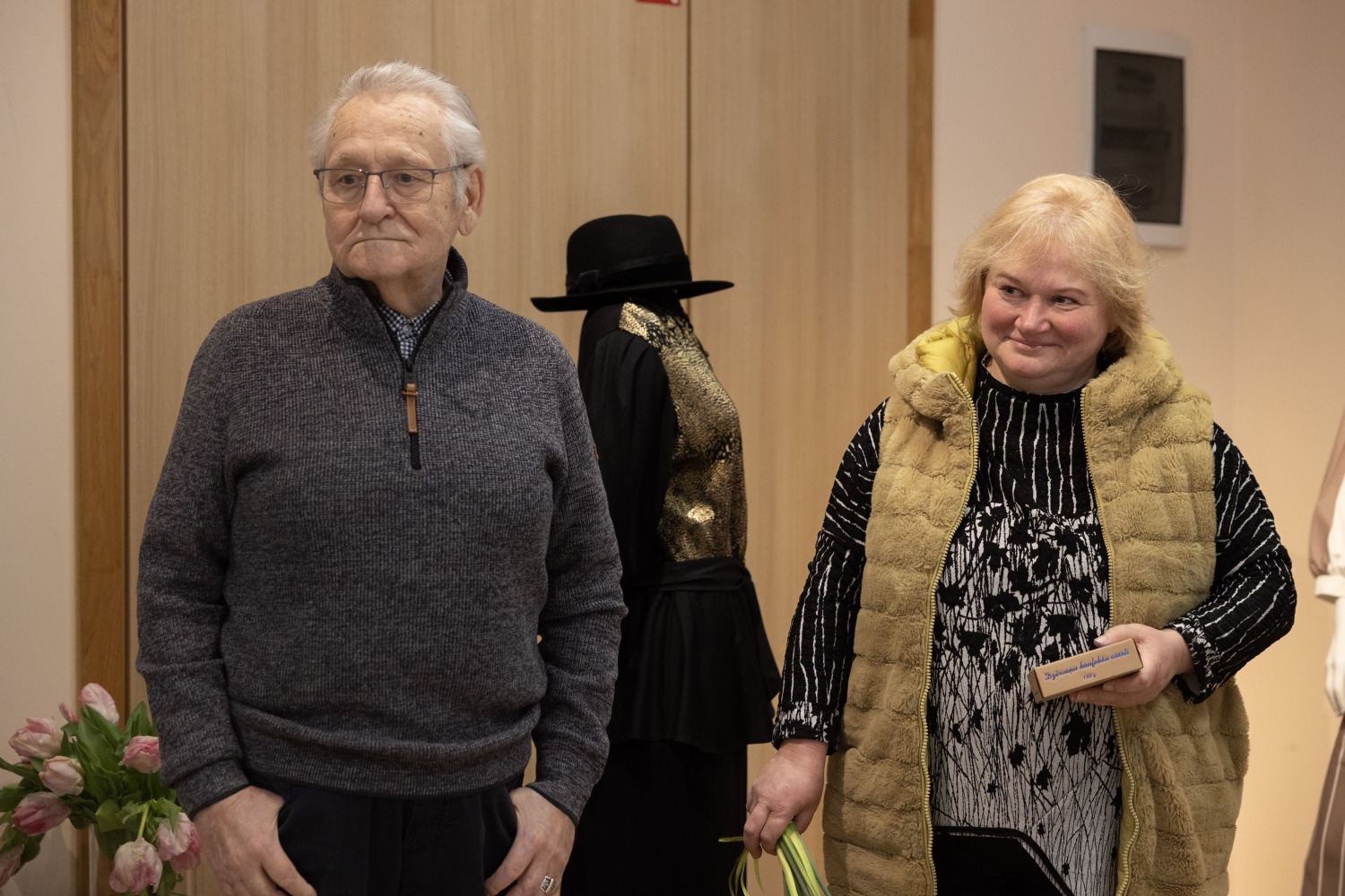 Izstādes "Laiks paiet, lietas paliek" atklāšana: ekspozīcija