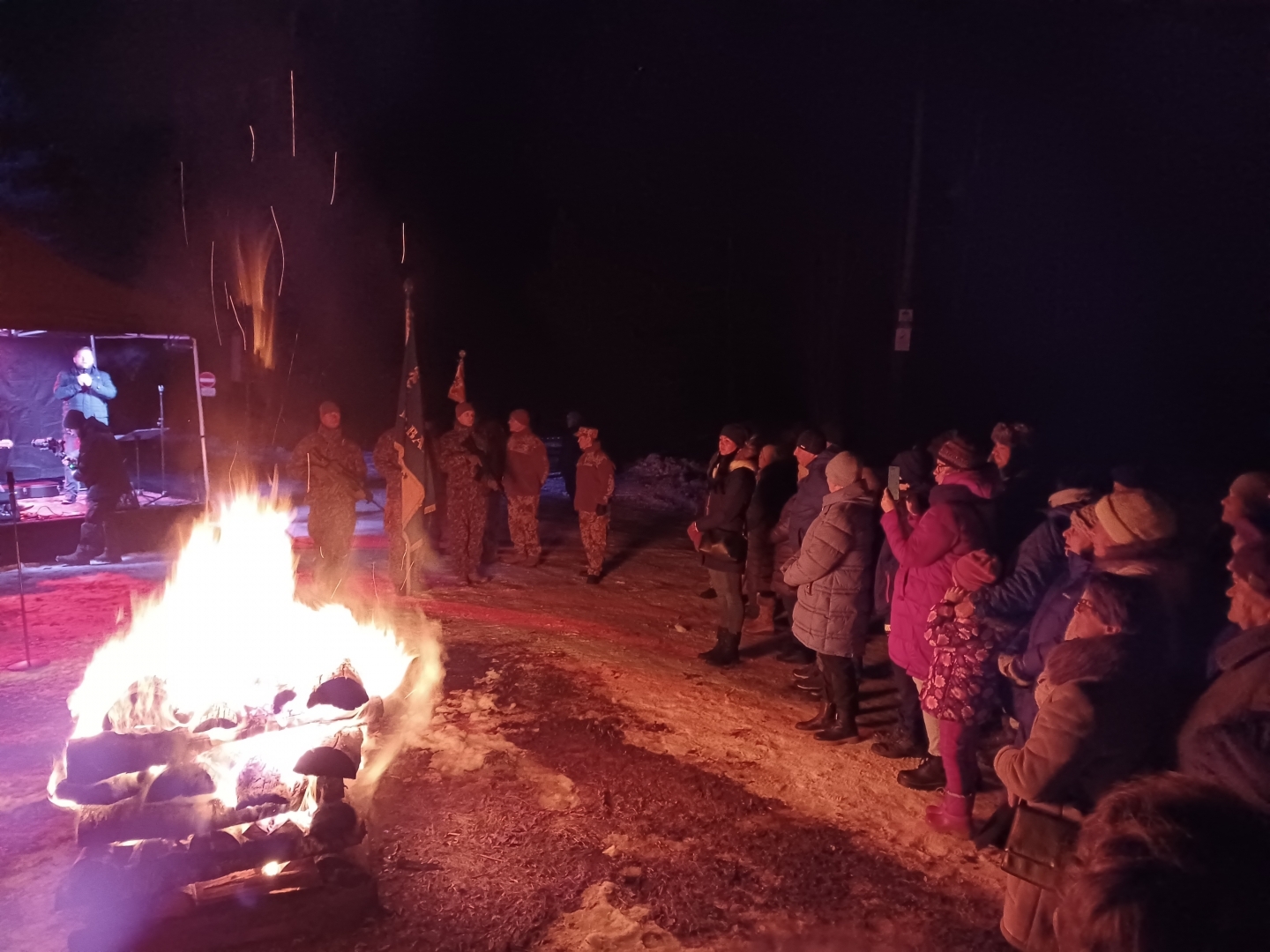 Barikāžu piemiņas pasākums Ulbrokā, 20.01.2023.