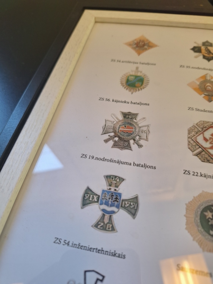 Izstādes "Zemessardzei 35 gadi" atklāšana