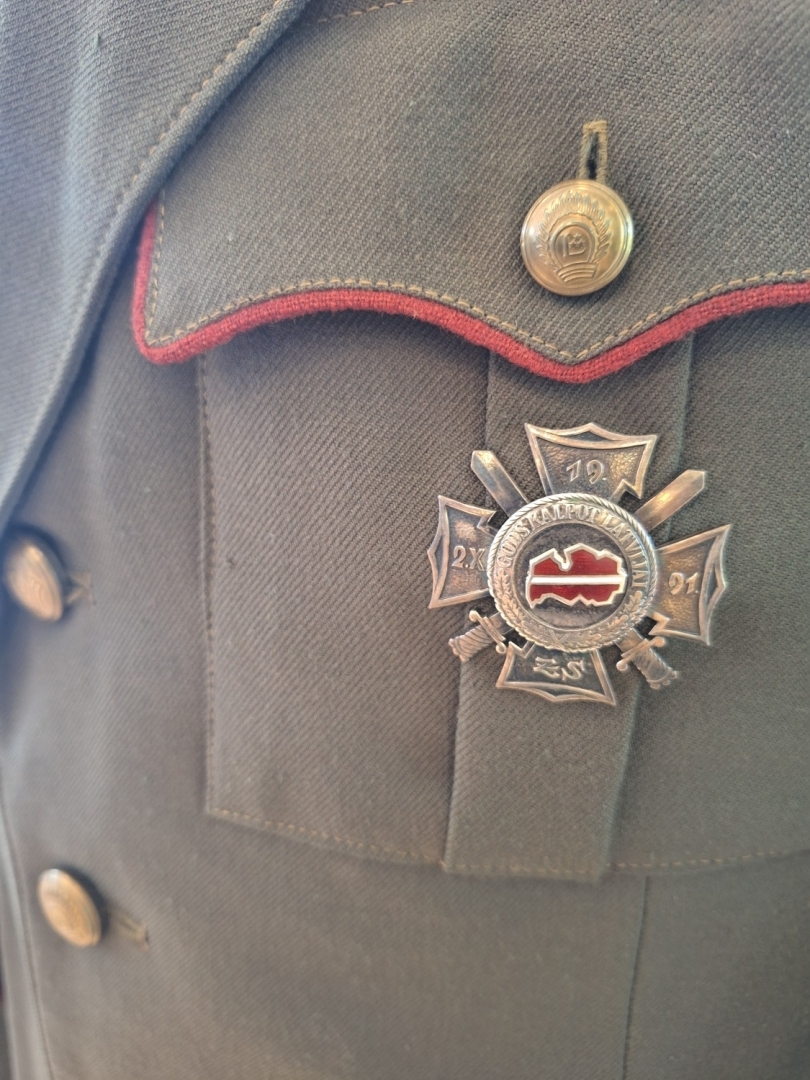 Izstādes "Zemessardzei 35 gadi" atklāšana