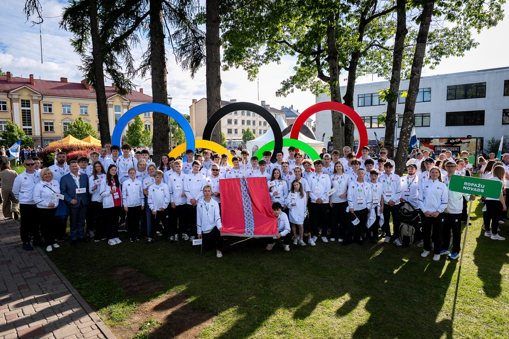 Latviajs X Jaunatnes olimpiādes