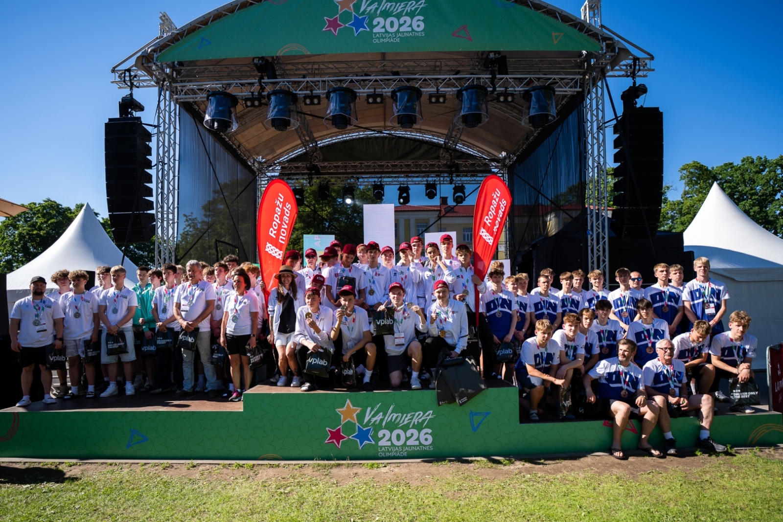 Ropažu novada sportisti Latvijas Jaunatnes X olimpiādē izcīna piecas medaļas 
