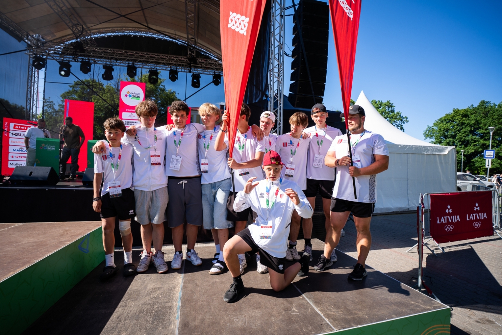 Ropažu novada sportisti Latvijas Jaunatnes X olimpiādē izcīna piecas medaļas 
