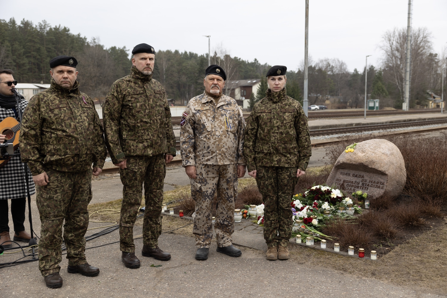 Represēto piemiņas diena Garkalnē