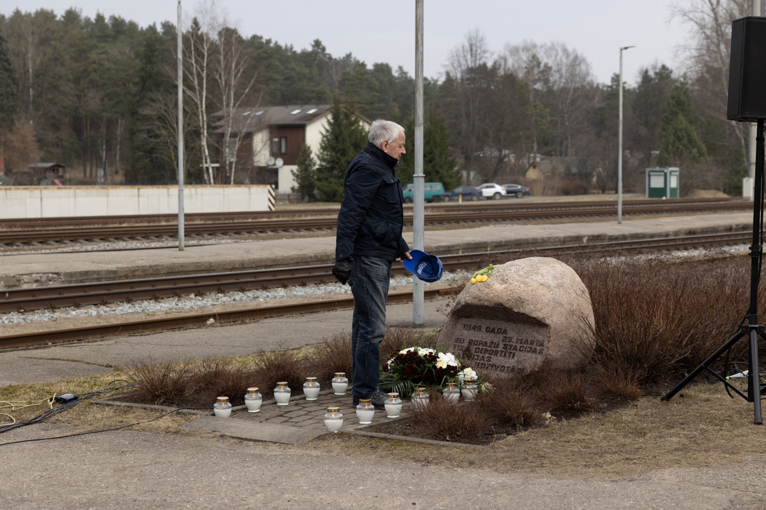 Represēto piemiņas diena Garkalnē
