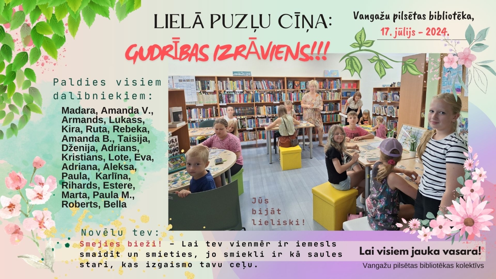 Lielā puzļu cīņa: gudrības izrāviens