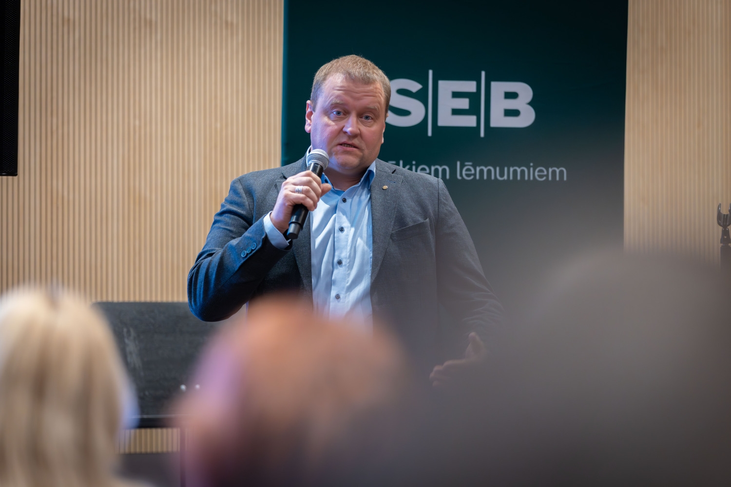 SEB Bizenesa brokastis, uzruna