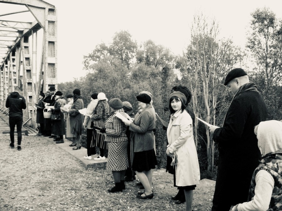 Mantojuma dienas 2021, Dzelzceļa tilta pie Upeslejām "Svinīgā atklāšana"