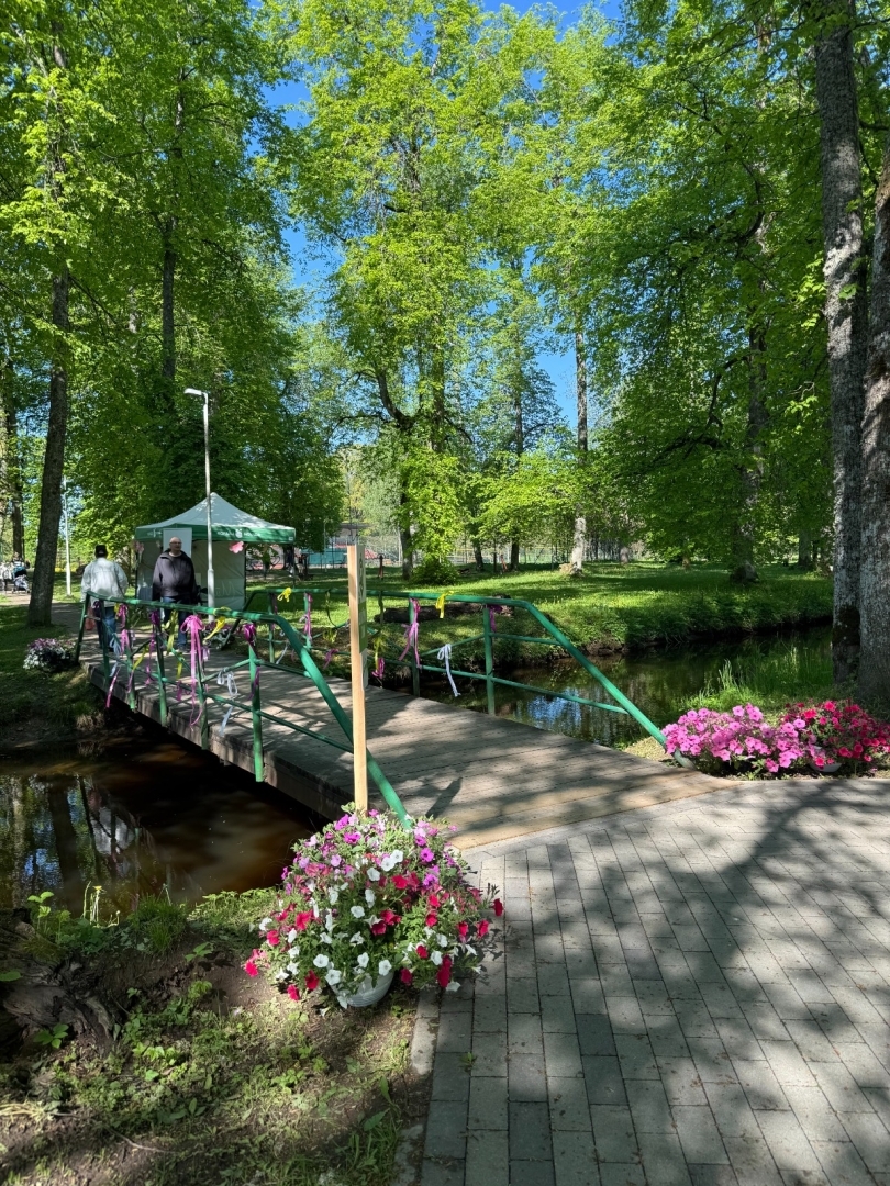 Vasarsvētku Stādu parāde Ropažu parkā