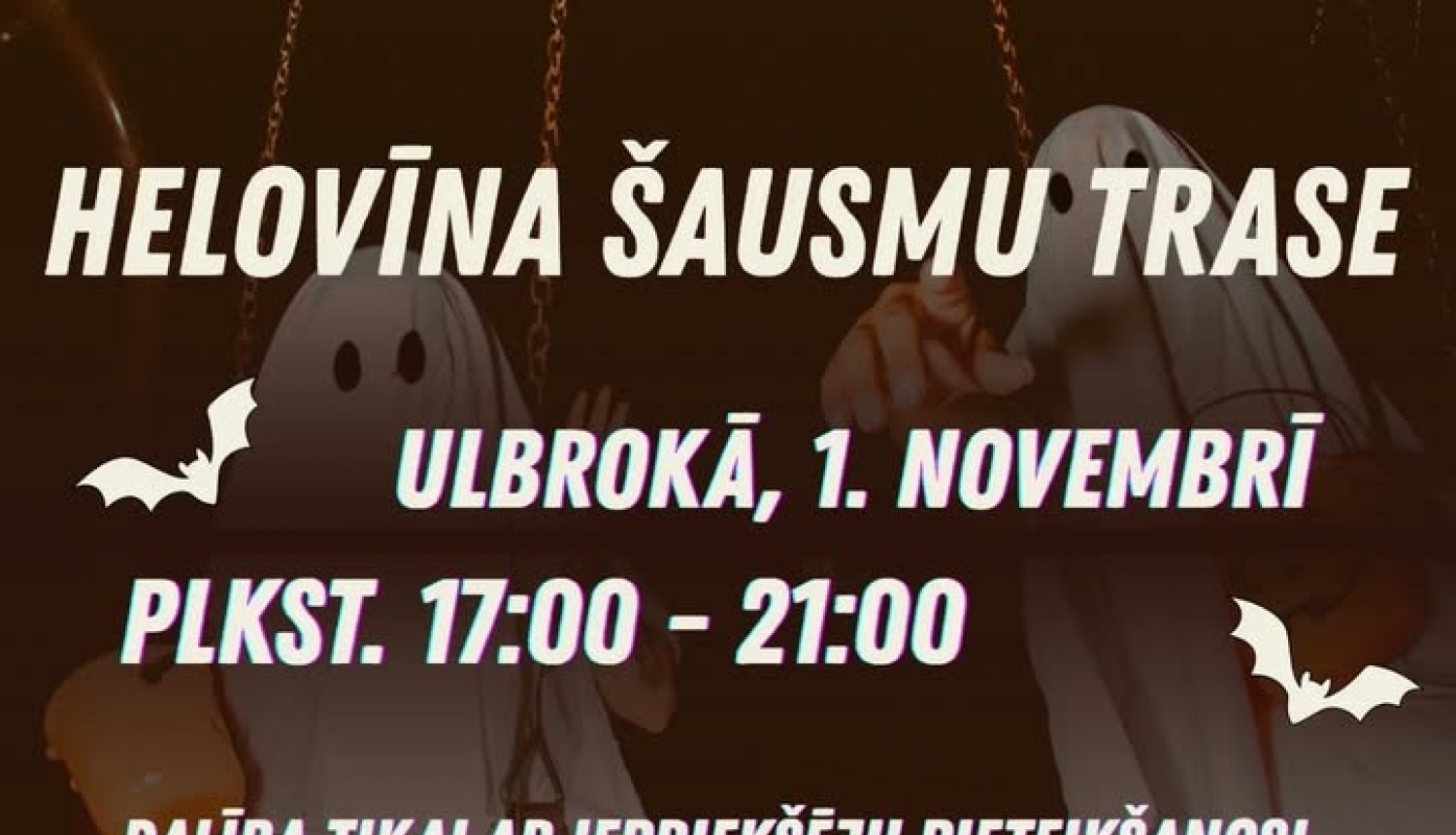 helovīna šausmu trase Ulbrokā