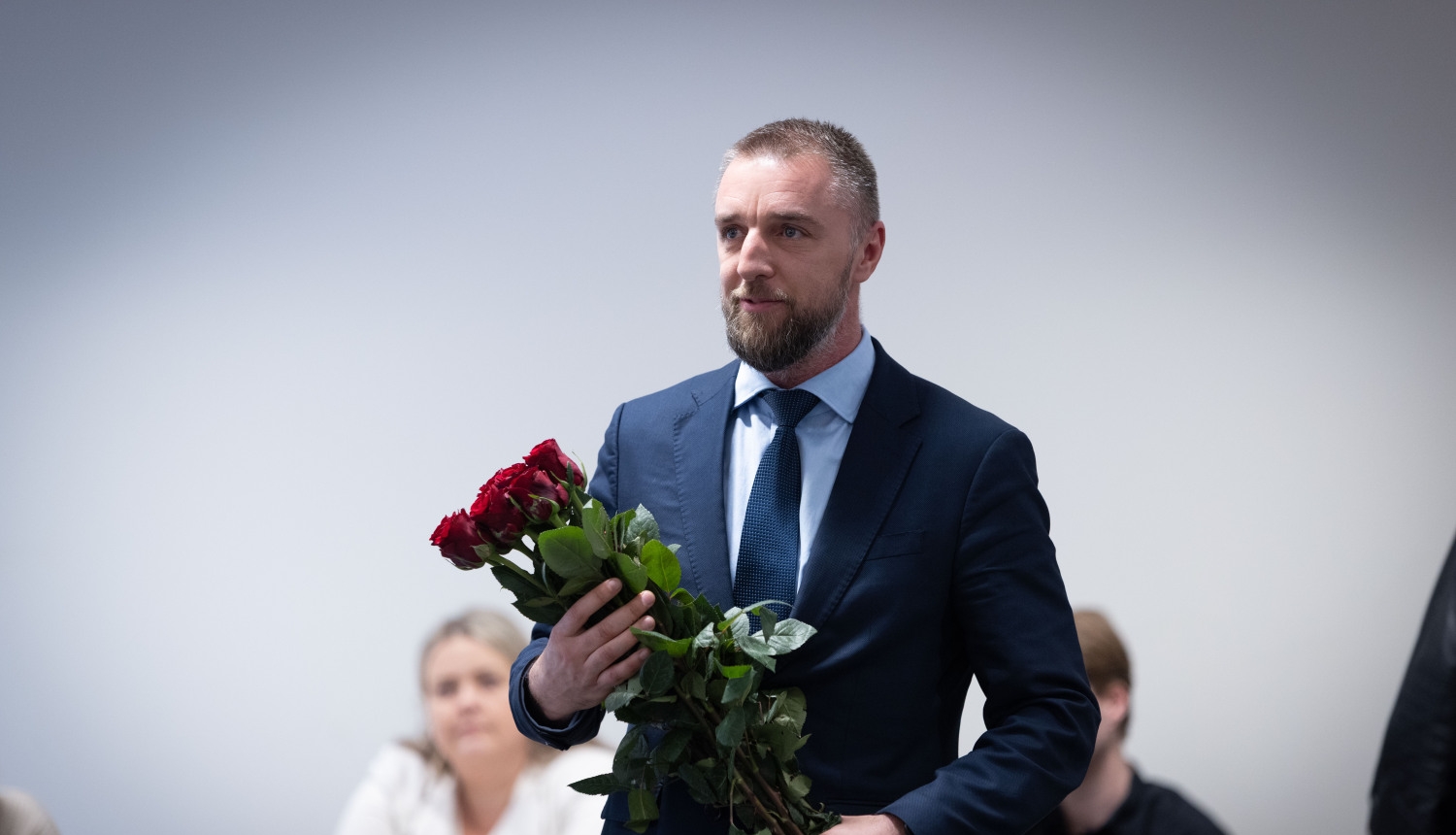 Andrejs Urtāns pēc amata apstiprināšanas