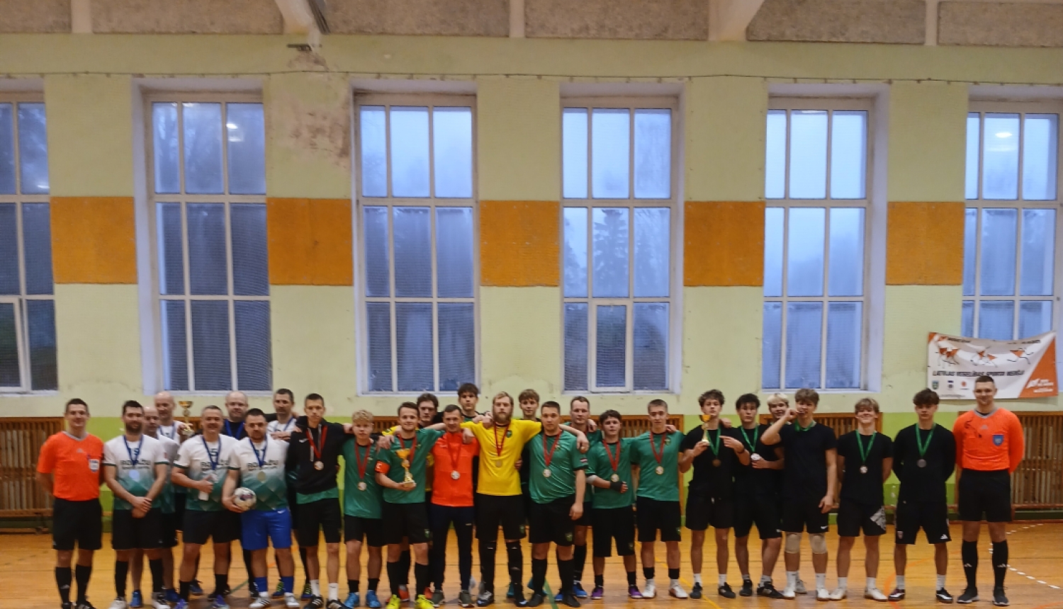ikgadējais Vangažu telpu futbola turnīrs "Vangažu kauss 2025"