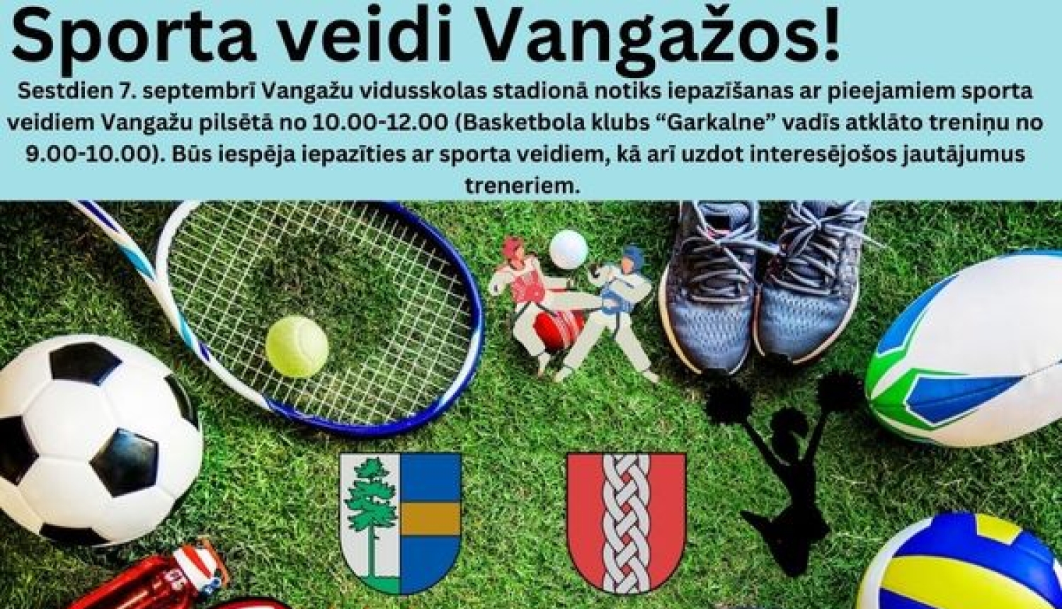 Sporta veidi Vangažos
