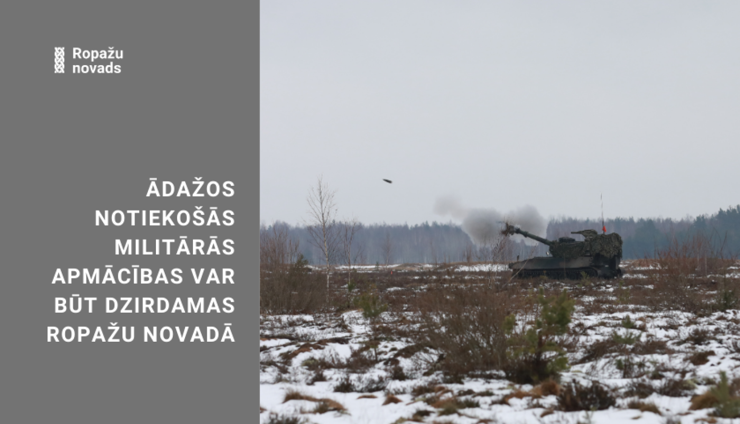Militārās mācības Ādažu poligonā
