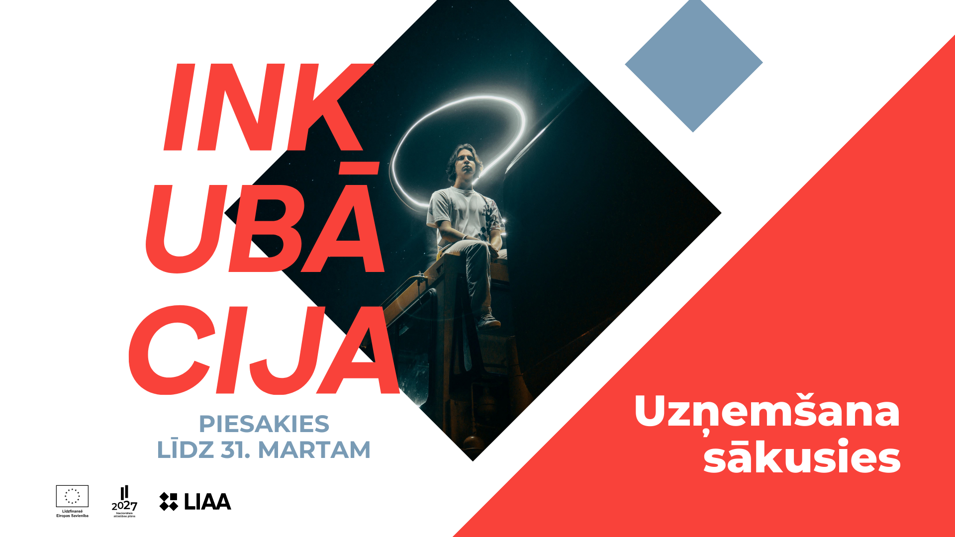 Pavasara uzņemšana LIAA, afiša
