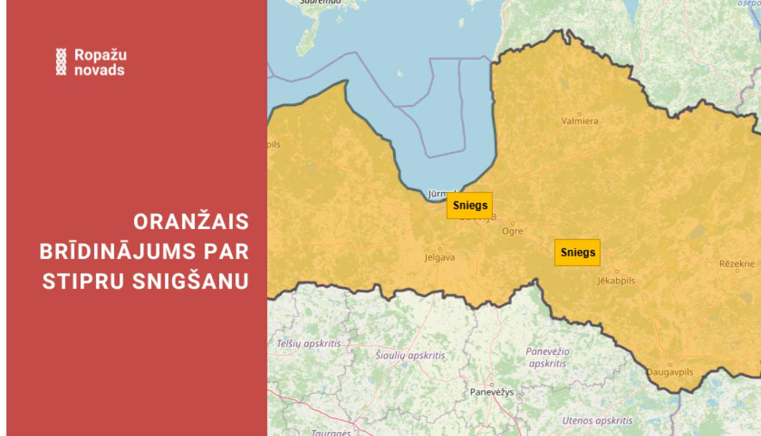 oranžais brīdinājums