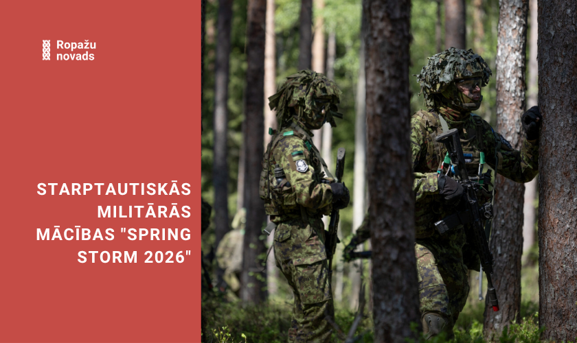 militārās mācības, bildē zemessargi mežā