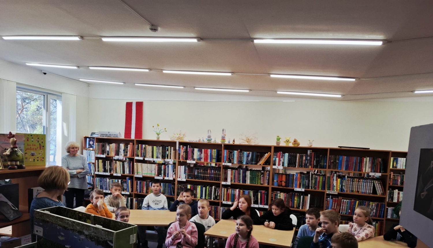 Pasākums Vangažu pilsētas bibliotēkas