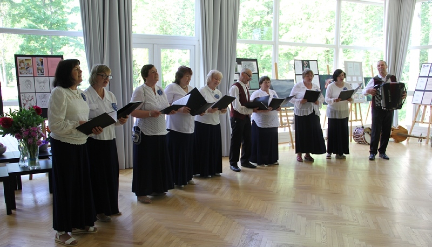 Senioru ansambļa “Sarma” sadziedāšanās